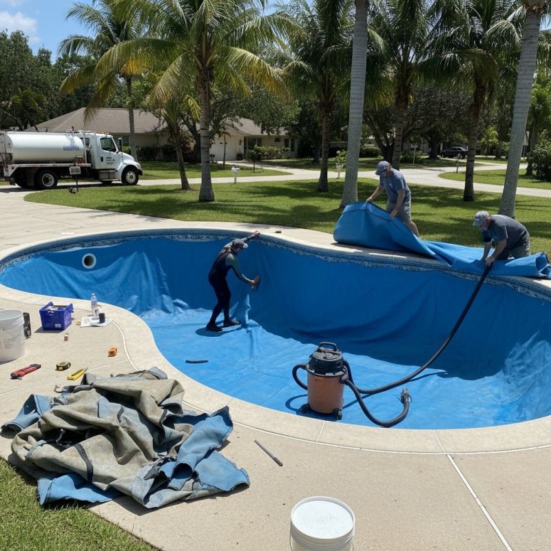Local Inground Pool Installation pros at work